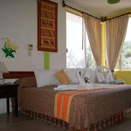 Hotel La Cabana Puerto Ángel Eksteriør bilde