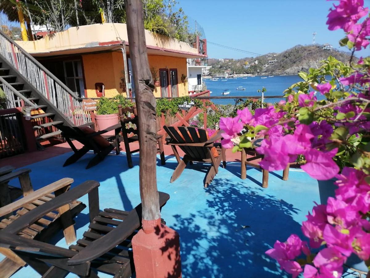 Hotel La Cabana Puerto Ángel Eksteriør bilde