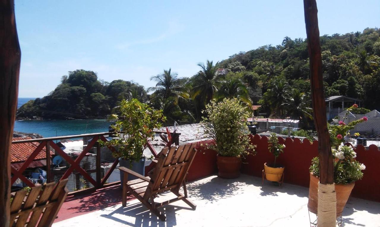 Hotel La Cabana Puerto Ángel Eksteriør bilde