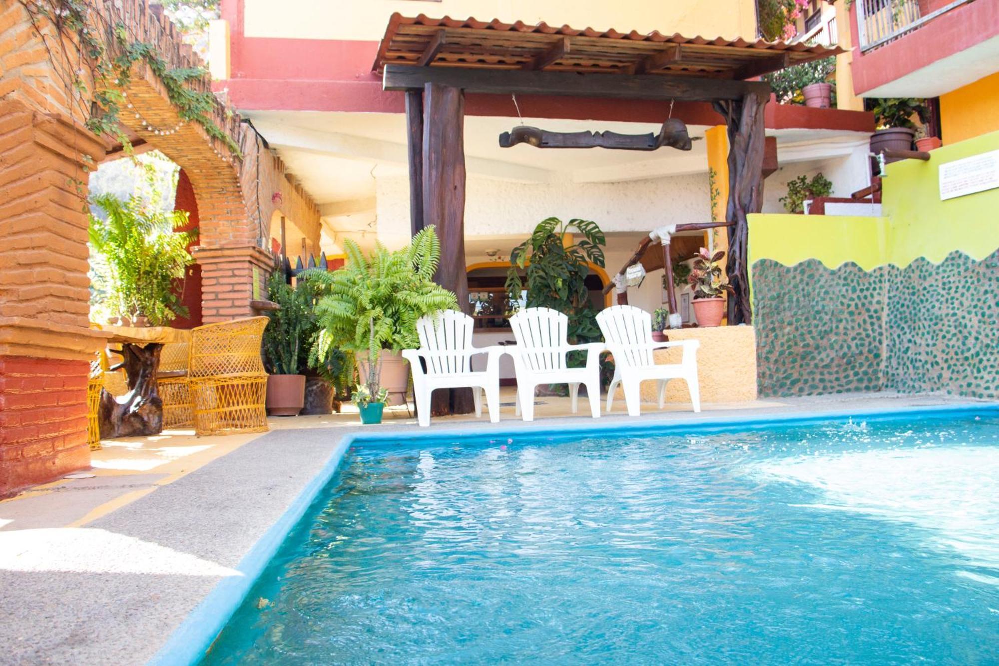Hotel La Cabana Puerto Ángel Eksteriør bilde
