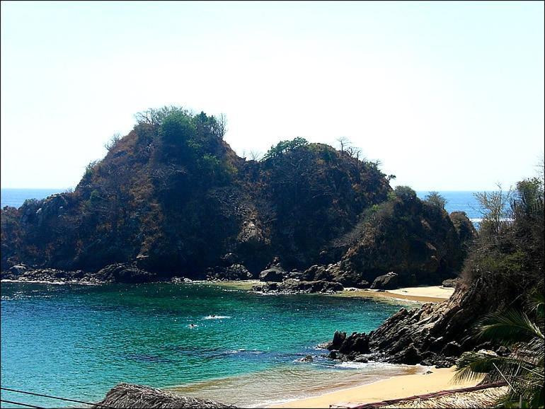 Hotel La Cabana Puerto Ángel Eksteriør bilde