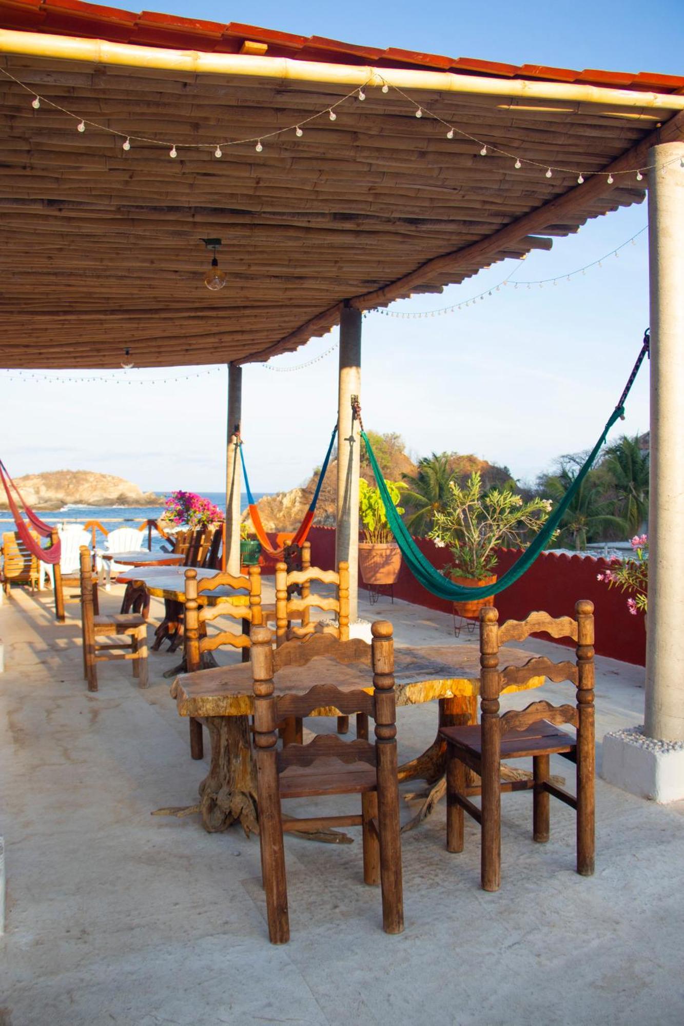 Hotel La Cabana Puerto Ángel Eksteriør bilde