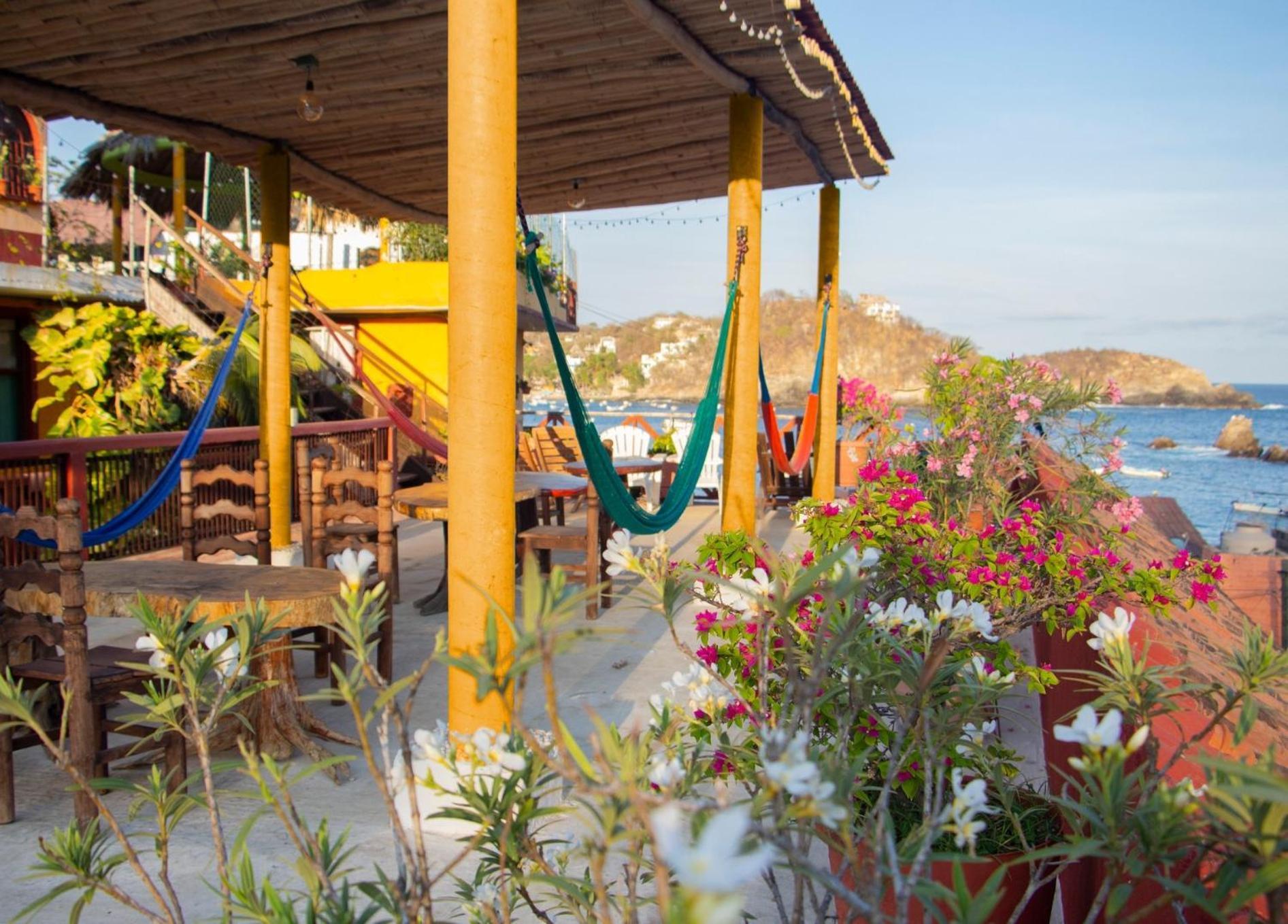 Hotel La Cabana Puerto Ángel Eksteriør bilde