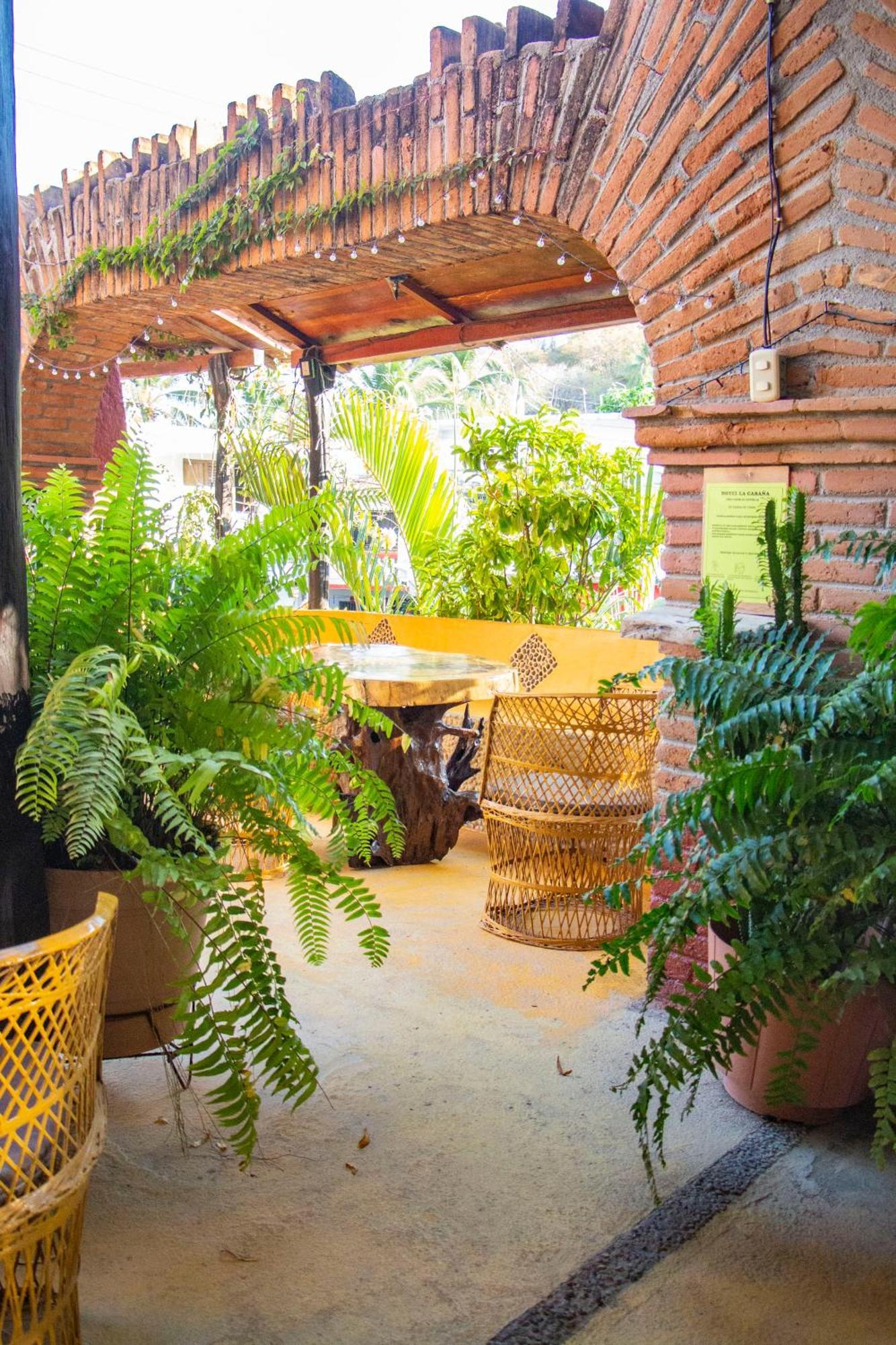 Hotel La Cabana Puerto Ángel Eksteriør bilde