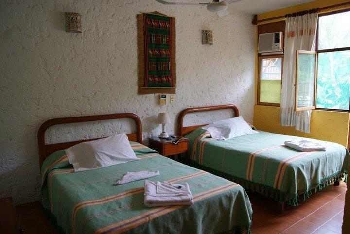 Hotel La Cabana Puerto Ángel Rom bilde
