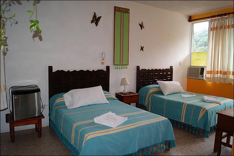 Hotel La Cabana Puerto Ángel Rom bilde