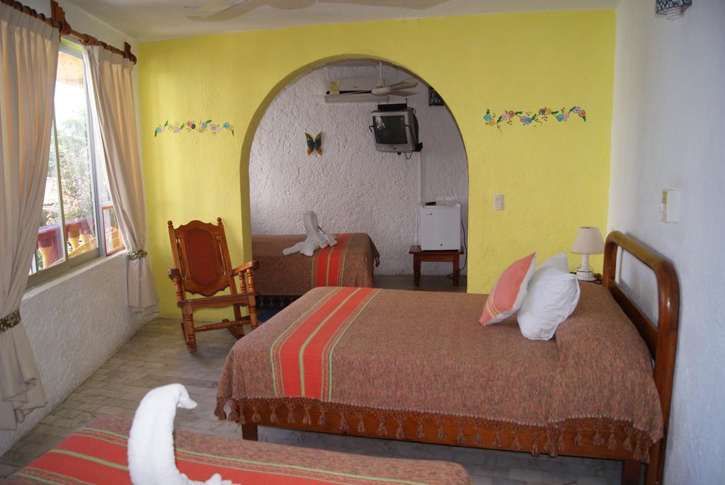 Hotel La Cabana Puerto Ángel Eksteriør bilde