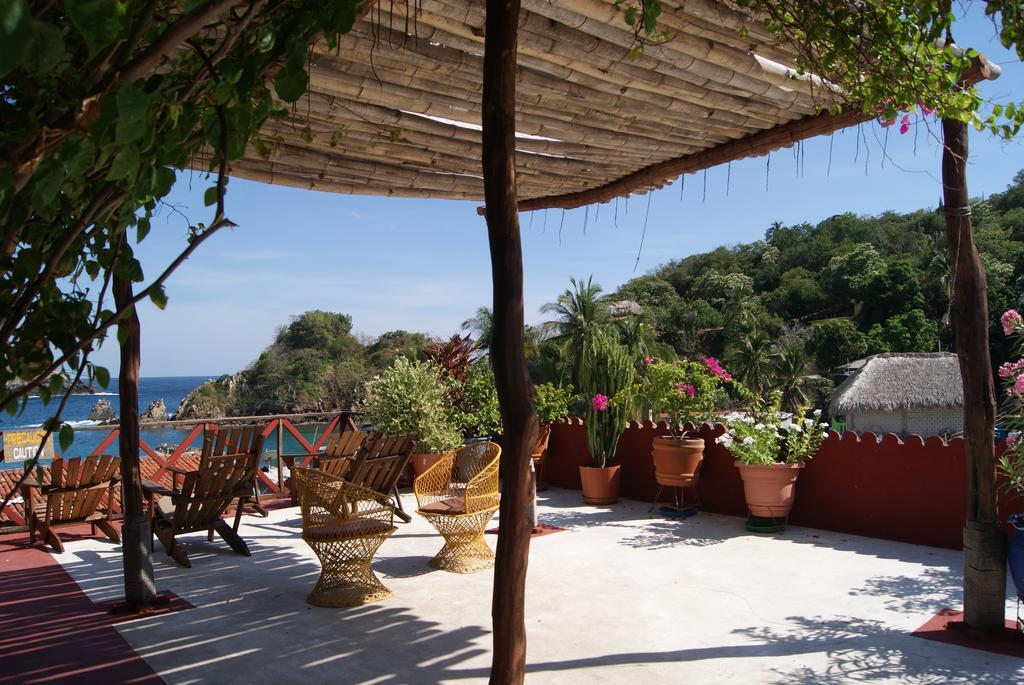 Hotel La Cabana Puerto Ángel Eksteriør bilde