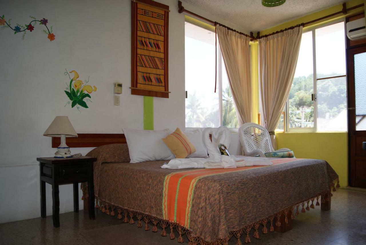 Hotel La Cabana Puerto Ángel Eksteriør bilde